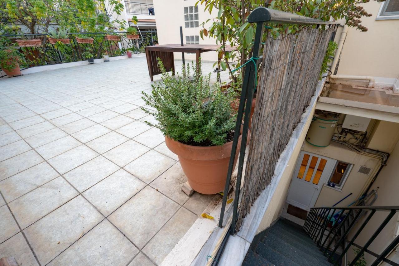 Acropolis Metro St.3 Bedrοοms 6 Persons Maisonette Athena Bagian luar foto